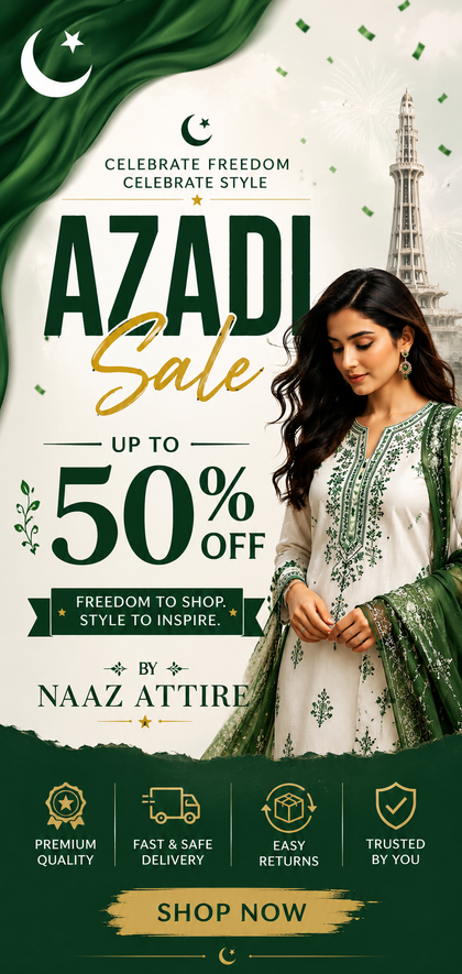 Azadi Sale Upto 50%
