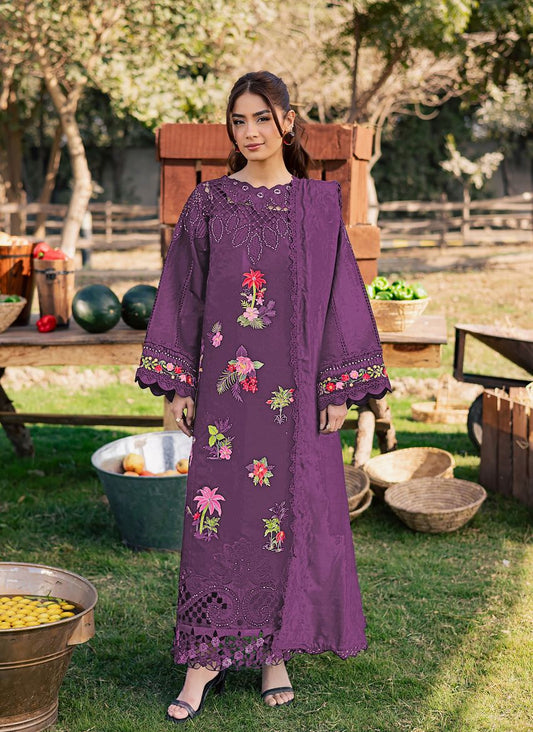 Unstitched Exclusive embroidered viscose z-1924