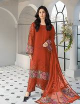 Unstitched Exclusive embroidered viscose z-1717