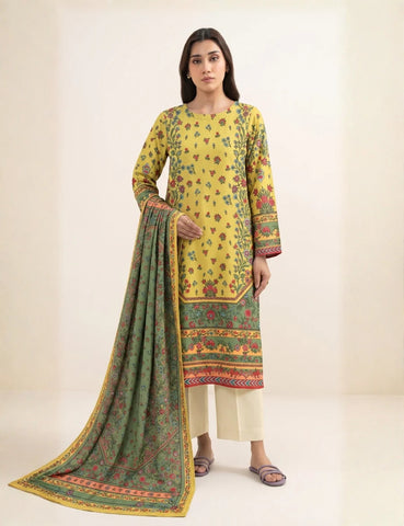 Agha Noor Printed Lawn Suit 3pc AN-7888