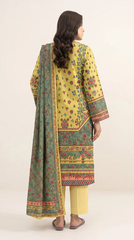 Agha Noor Printed Lawn Suit 3pc AN-7888