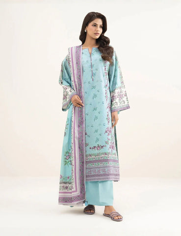 Agha Noor Printed Lawn Suit 3pc AN-7886