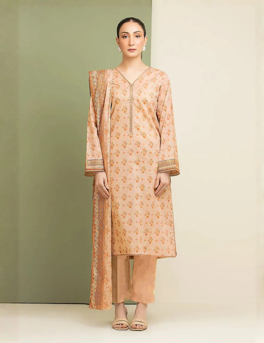 printed 3pc Linen