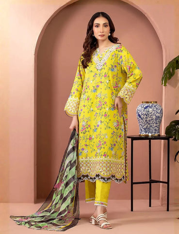printed 3pc Linen