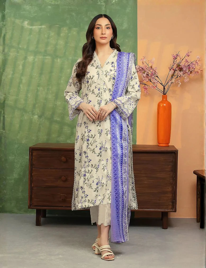 printed 3pc Linen