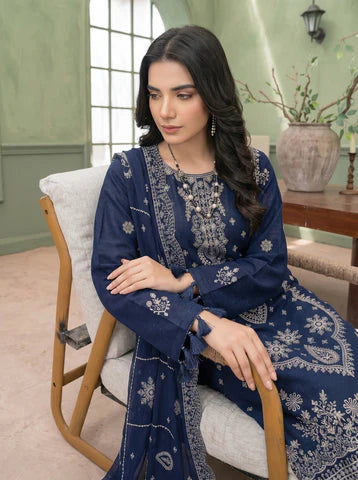 navy blue Premium Lawn Z-937-1
