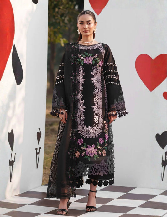 Unstitched Exclusive embroidered viscose z-1939